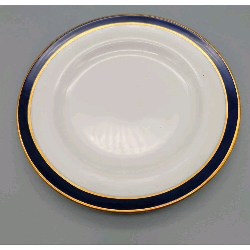 Spode Consul Cobalt Blue Gold Trim 6" Bread Butter Plate Replacement Piece